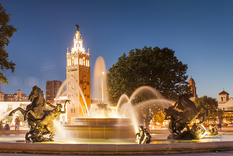 Kansas City fountain