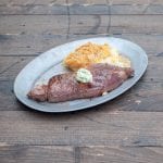 Delmonico Steak and Potatoes