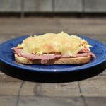 Open Faced Corned Beef Sandwich